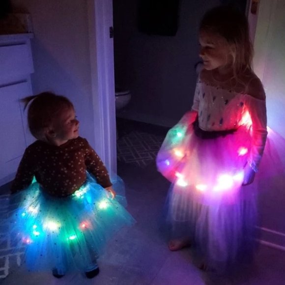 Light up tutu Sparkle LED Tutu Length 11" - Picture 7 of 8